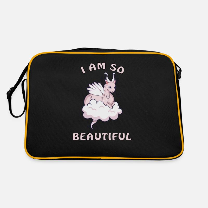 schöner Drache Retro Tasche