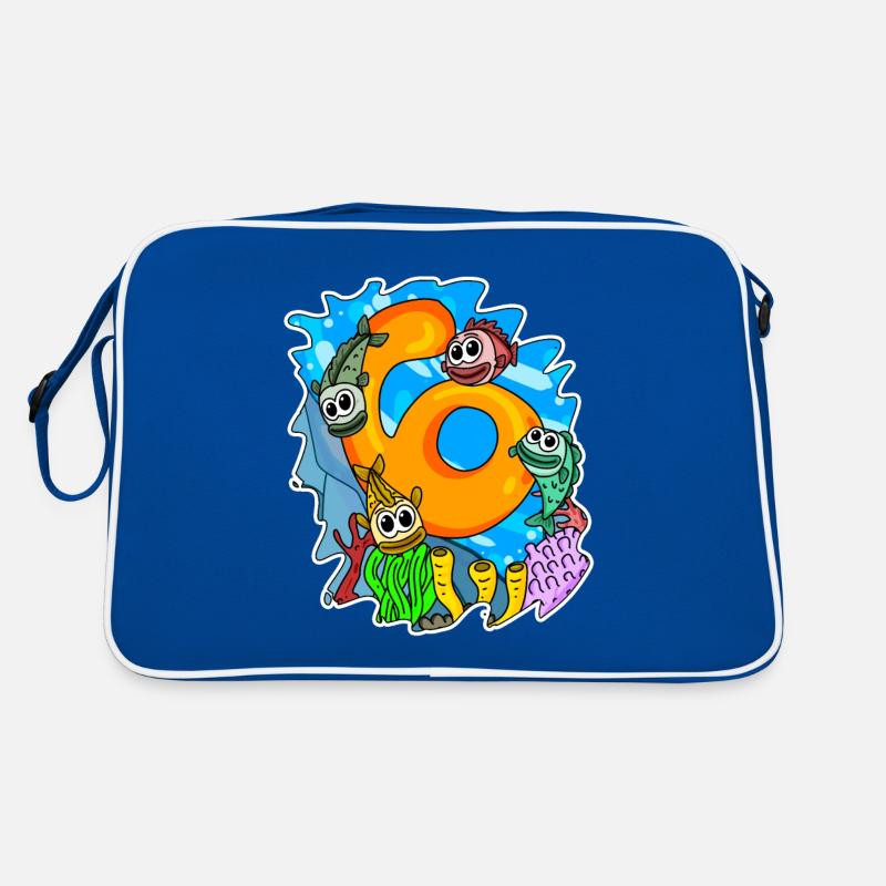 6 years fish Retro Bag