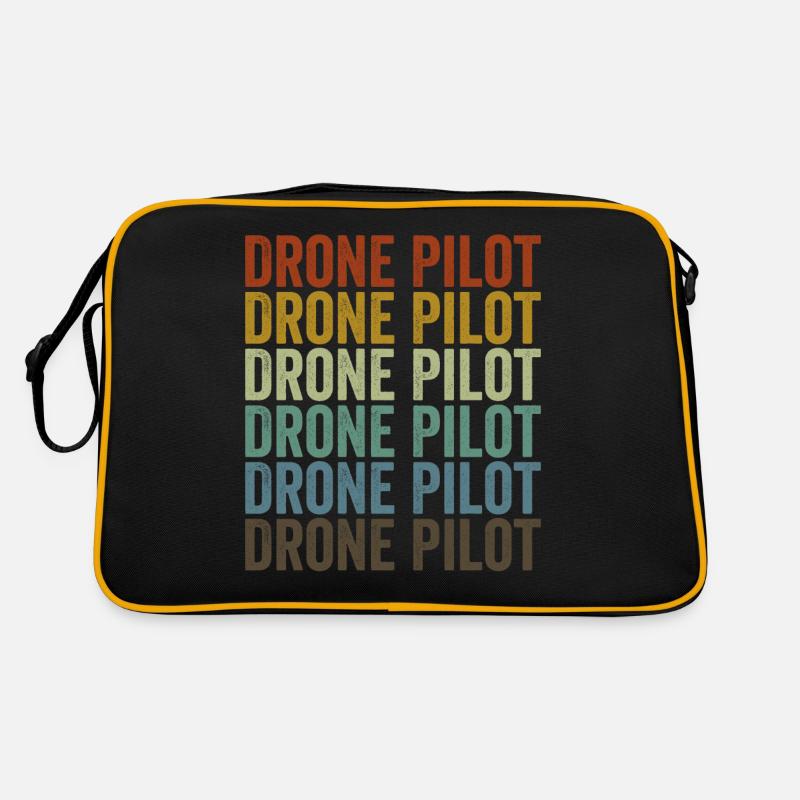Drone Pilot Drone Life Drone Pilot Quadcopter Retro Bag