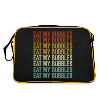 Eat more plants Plant-based nutrition - Retro Bag - black/gold - Back