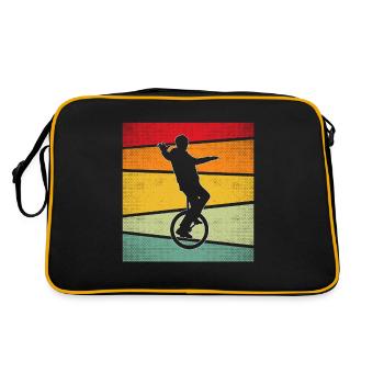 Rétro monocycle - Sac Retro - noir/or - Dos