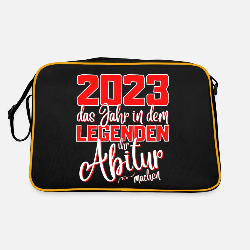 Abitur 2023 Abschluss - Das Legende Abi Retro Tasche