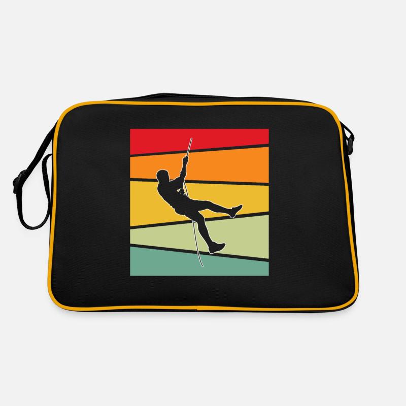 Klettern Retro Retro Tasche