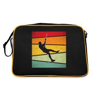 Escalade Rétro - Sac Retro - noir/or - Dos