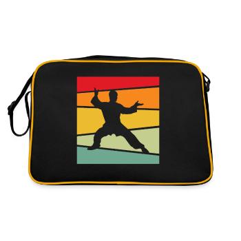 Martial Arts Retro - Retro Bag - black/gold - Back