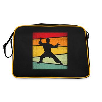 Martial Arts Retro - Retro Bag - black/gold - Back