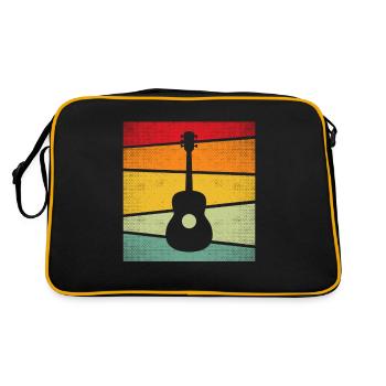 Guitar Retro - Retro Bag - black/gold - Back
