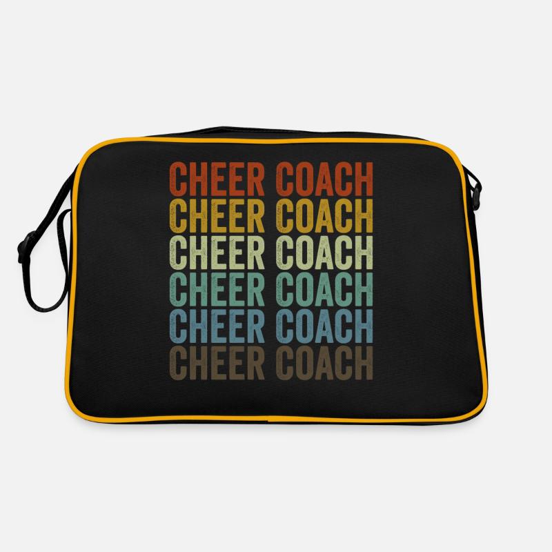 Cheer Coach Leopard Retro Tasche