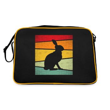 Rabbit Retro - Retro Bag - black/gold - Back