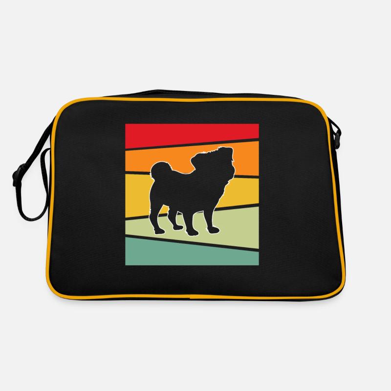 Mops Retro Retro Tasche