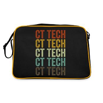 Ct Tech CT Tech Nuclear Radiation Heartbeat Pulse - Retro Bag - black/gold - Back