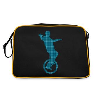 Unicycle - Retro Bag - black/gold - Back