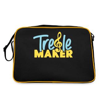 Violoniste Violoniste Pun Treble Maker - Sac Retro - noir/or - Dos