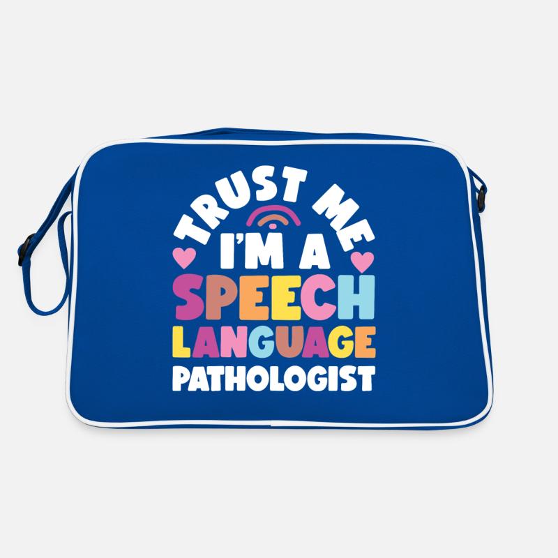 Speech Therapist Therapy Assistant Retro Tasche