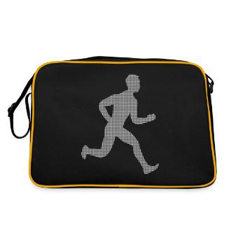 Jog - Retro Bag - black/gold - Back