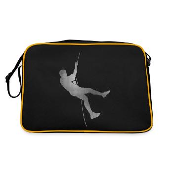 grimper - Sac Retro - noir/or - Dos