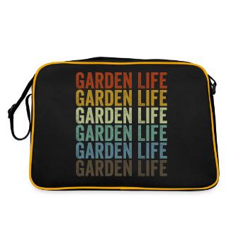 Garden Life Gardening Tools Gardening - Retro Bag - black/gold - Back
