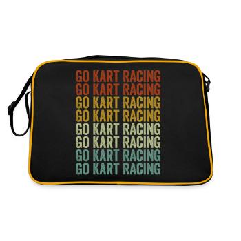 Go Kart Racing Go Kart Racing - Sac Retro - noir/or - Dos