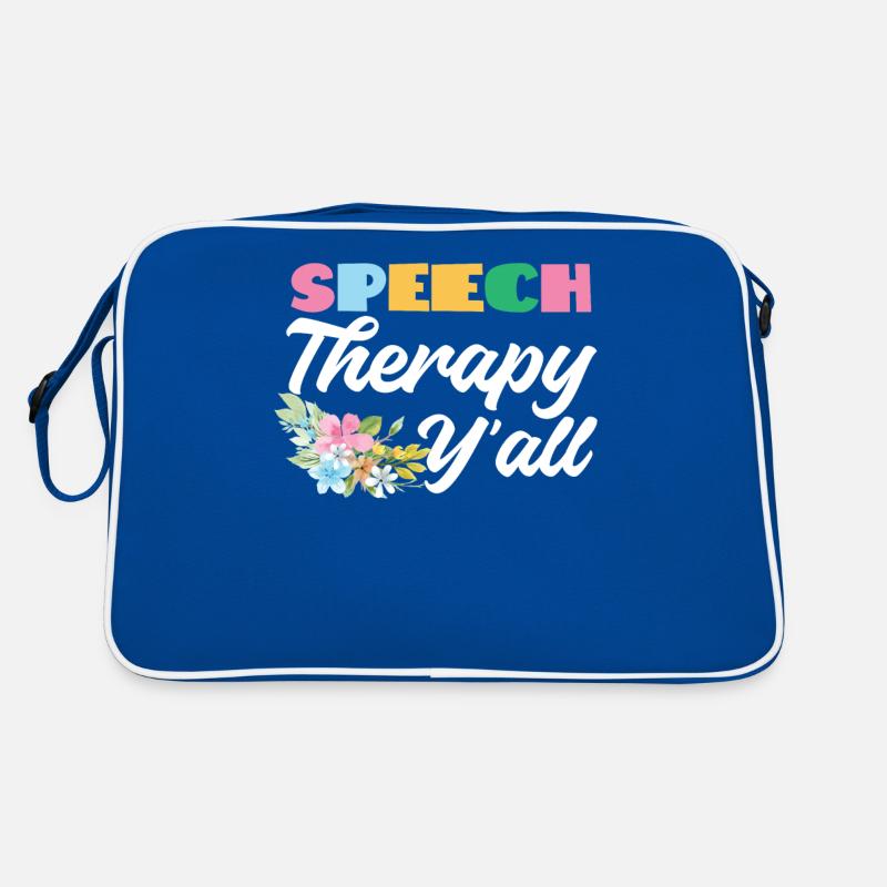 Speech Therapist Therapy Assistant Retro Tasche