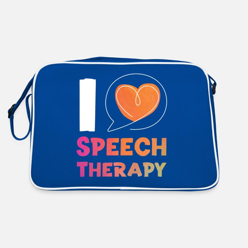 Speech Therapist Therapy Assistant Retro Tasche