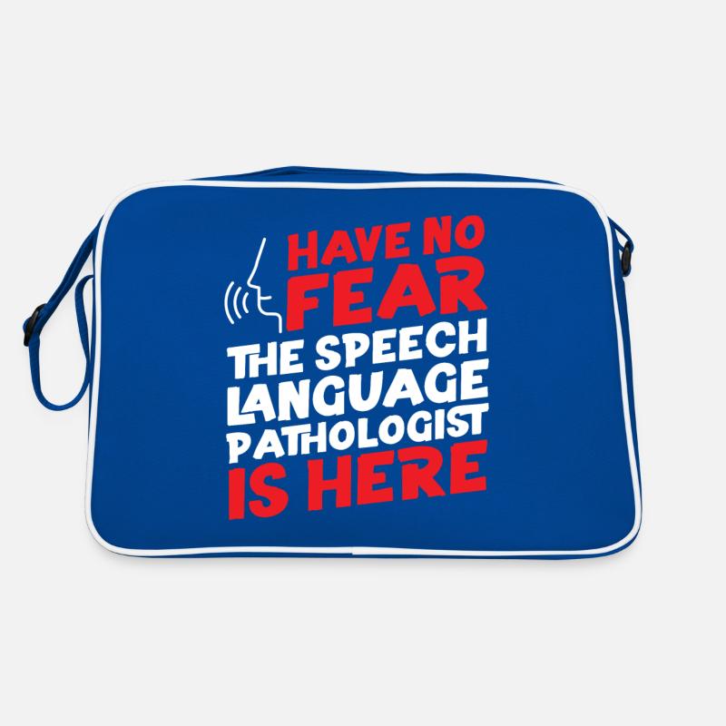 Speech Therapist Therapy Assistant Retro Tasche