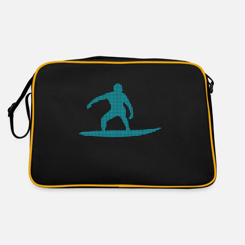 Surfen Retro Tasche