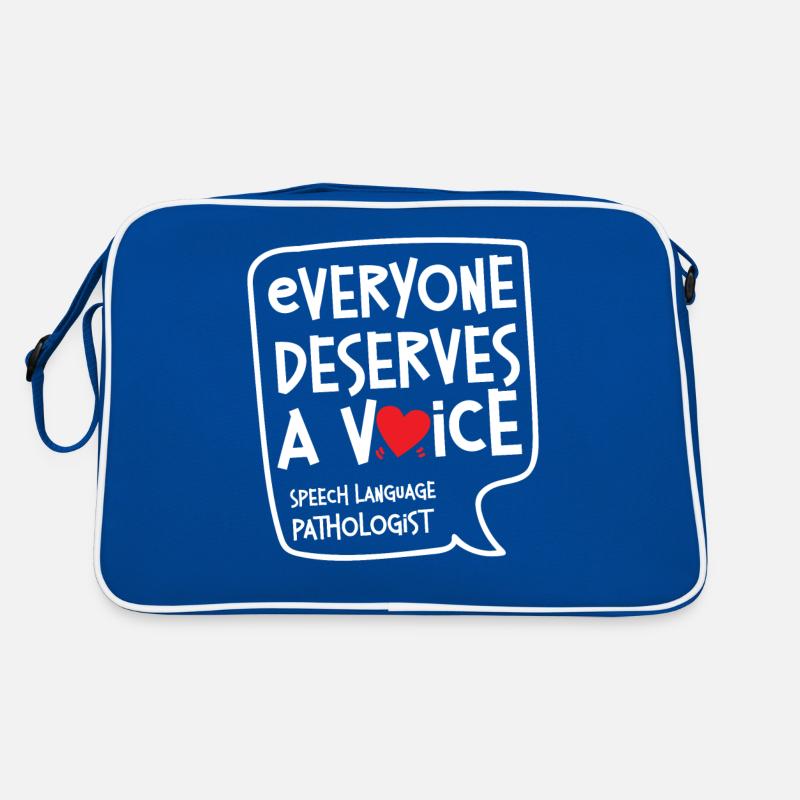 Speech Therapist Therapy Assistant Retro Tasche