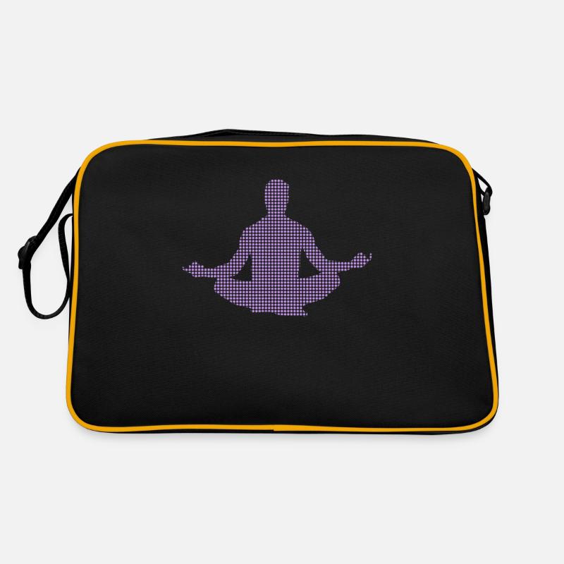 Meditation Retro Tasche