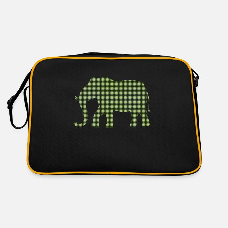 Elefant Retro Tasche