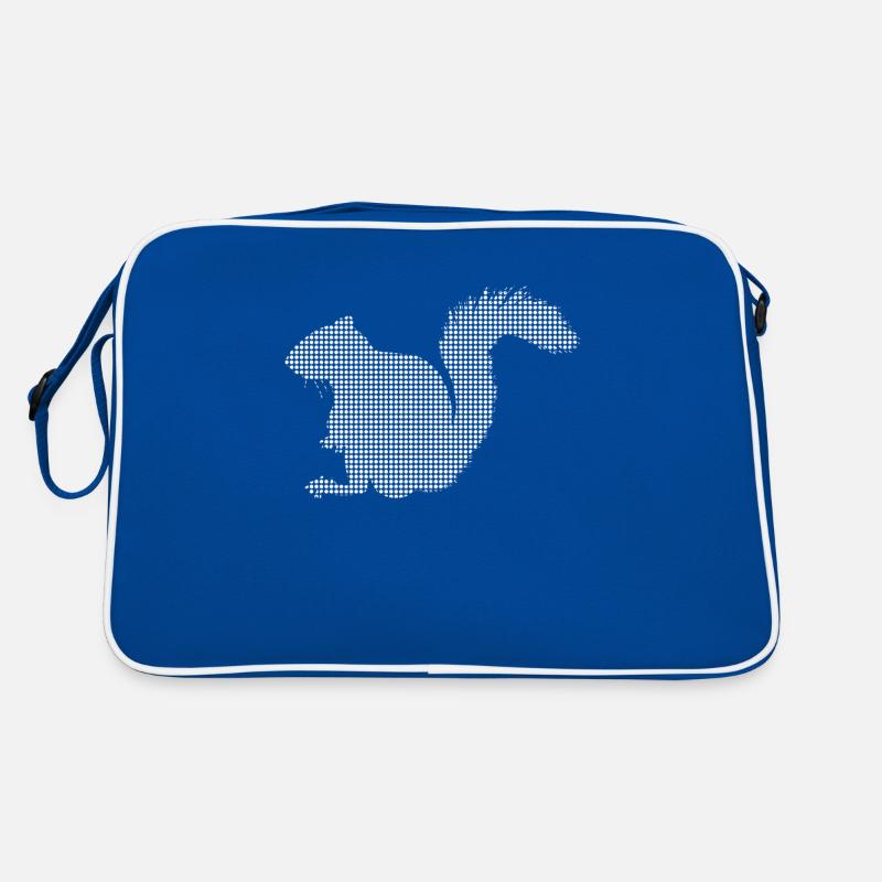Eichhörnchen Retro Tasche