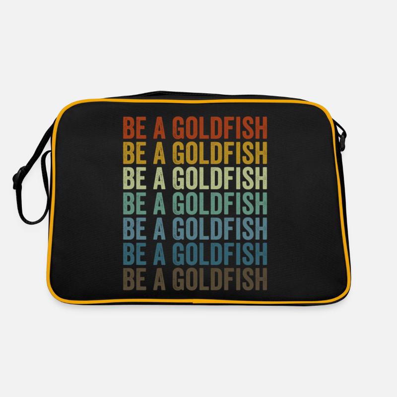 Be a goldfish Goldfish Retro Bag