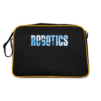 Robot Robotique Ingénieur Robotique Robotique - Sac Retro - noir/or - Dos