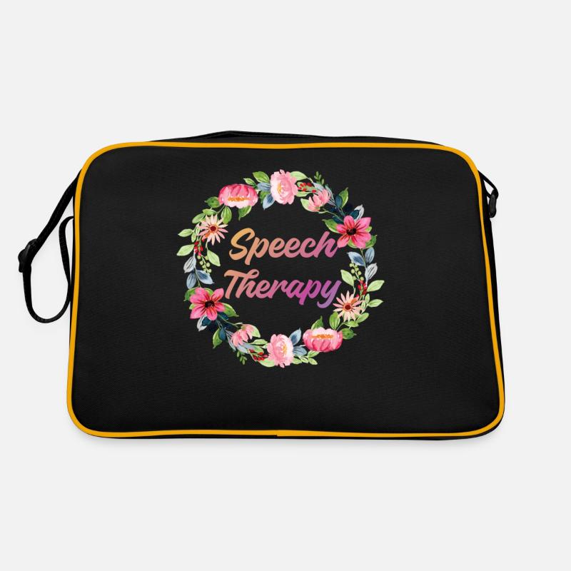 Speech Therapist Therapy Assistant Retro Tasche