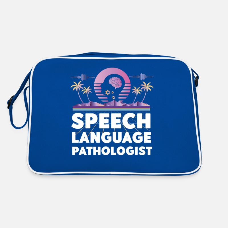 Speech Therapist Therapy Assistant Retro Tasche