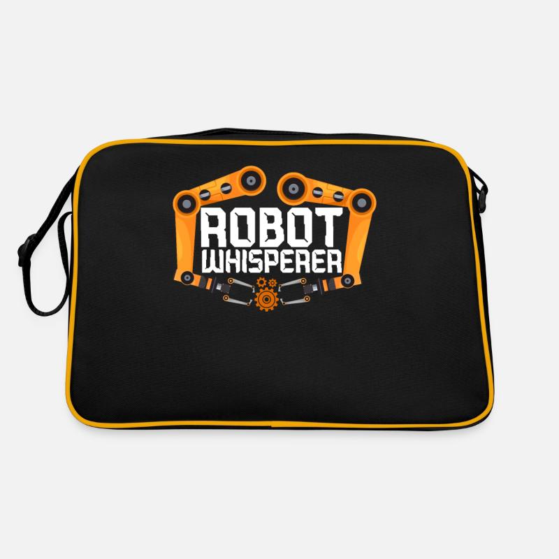 Robot Robotique Ingénieur Robot Sac Retro