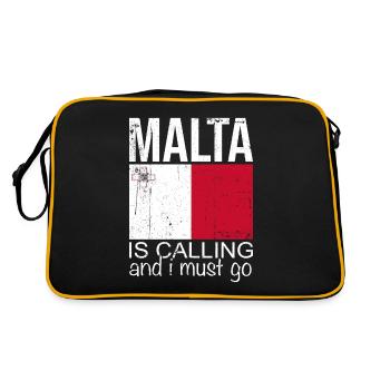 Malte Dicton - Sac Retro - noir/or - Dos