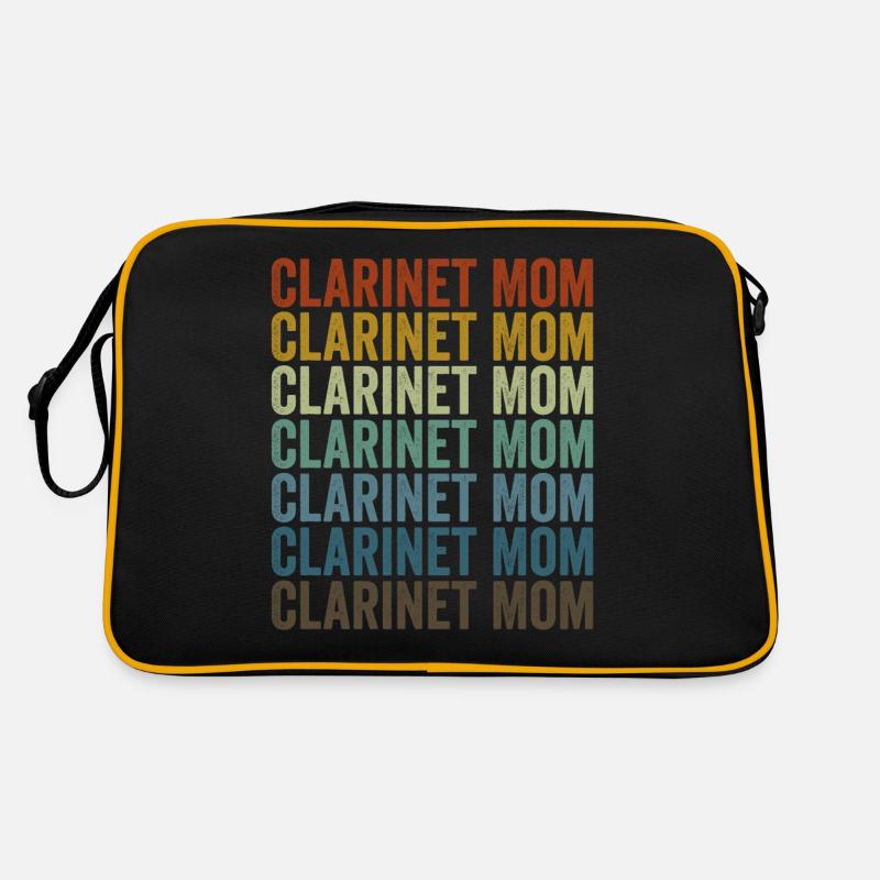 Clarinette Maman Clarinette Joueuse Maman Sac Retro