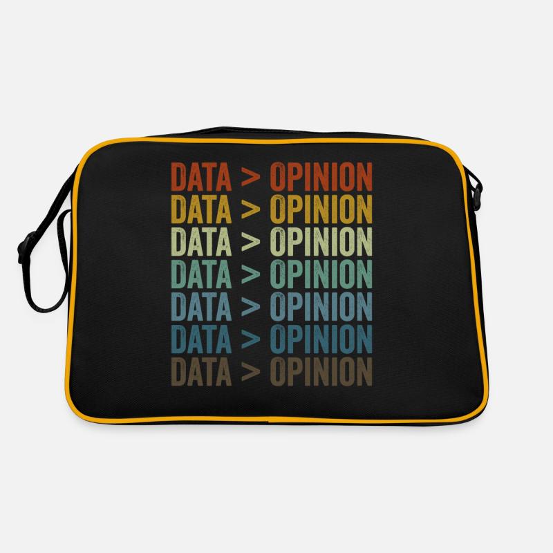 Data > opinion statistics data scientists Retro Bag
