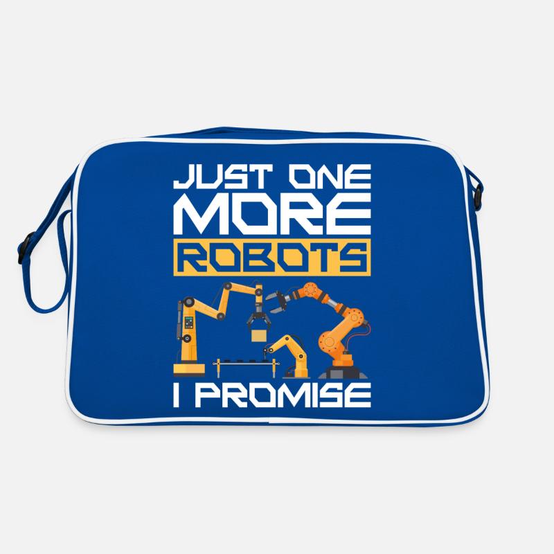 Robot Robotics Engineer Just One Retro Tasche