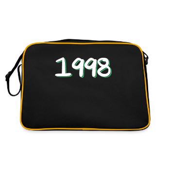 1998 Anniversaire - Sac Retro - noir/or - Dos
