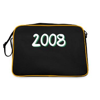Anniversaire 2008 - Sac Retro - noir/or - Dos