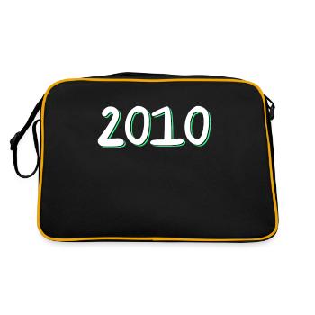 2010 Anniversaire - Sac Retro - noir/or - Dos
