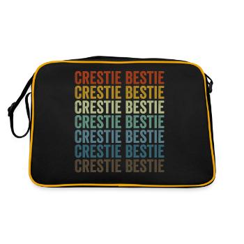 Crestie Beast Crestie Gecko à crête - Sac Retro - noir/or - Dos