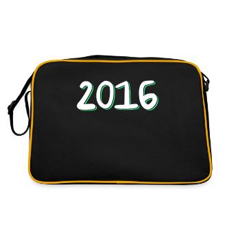 Anniversaire 2016 - Sac Retro - noir/or - Dos