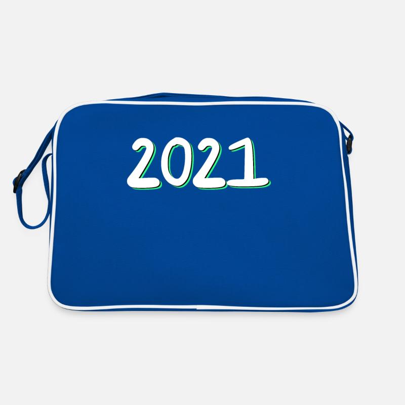 2021 Geburtstag Retro Tasche