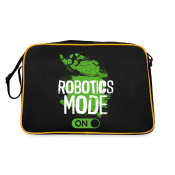 Robot Robotique Ingénieur Robotique Robotique - Sac Retro - noir/or - Dos