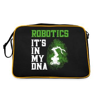 Robot Robotique Ingénieur Robotique Robotique - Sac Retro - noir/or - Dos