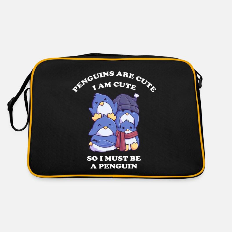 Amis pingouins au pôle Sud Sac Retro