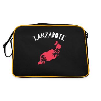 Lanzarote - Sac Retro - noir/or - Dos