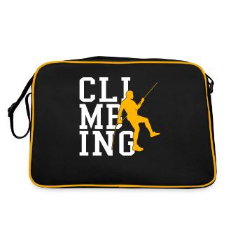 Grimper - Sac Retro - noir/or - Dos